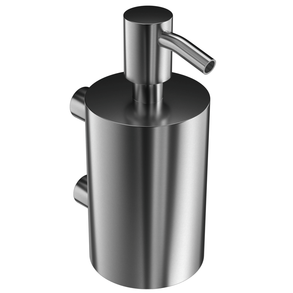 Duten distributeur de savon mural 0.40L, inox brossé