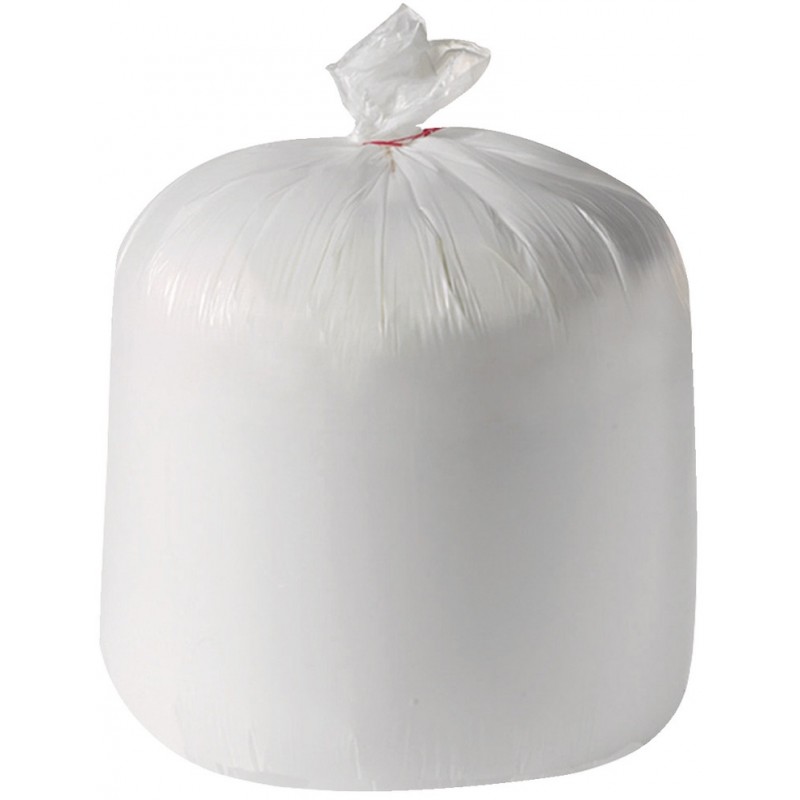 Sacs poubelles blanc 10L PEHD / CT 1000