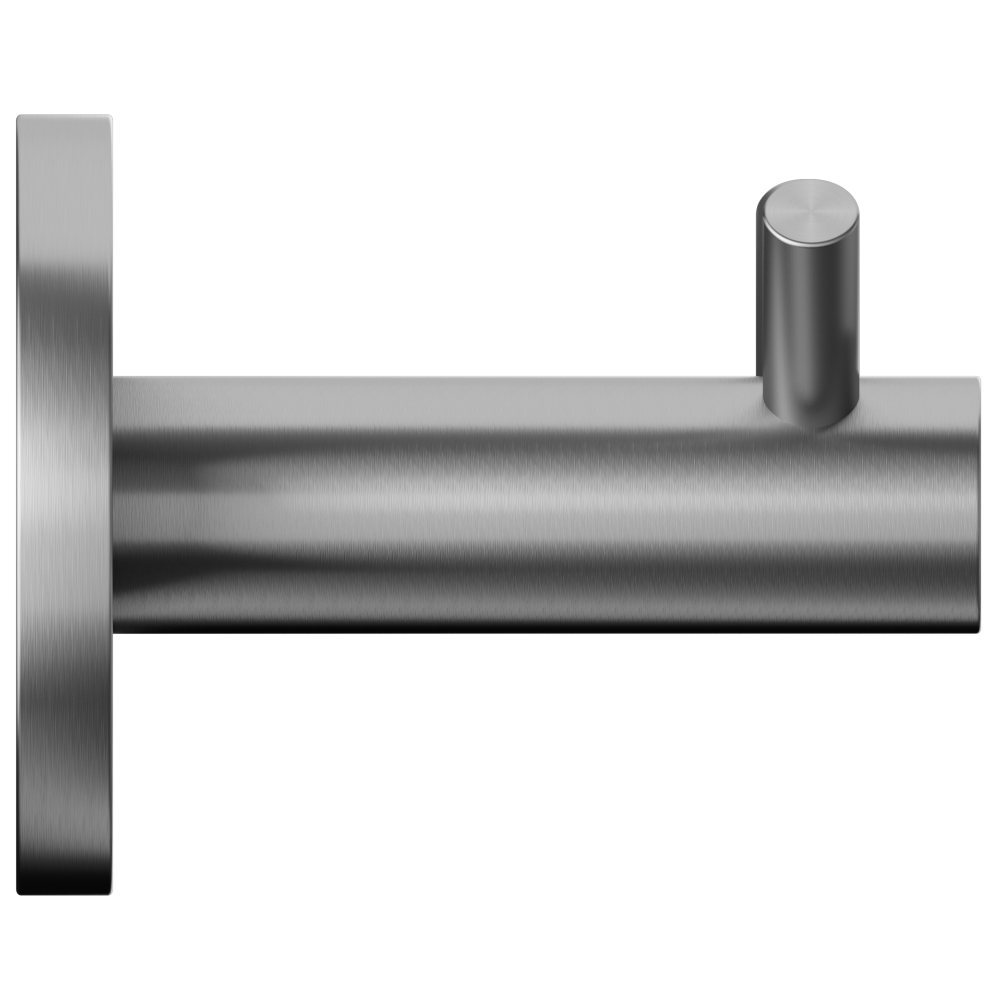 Duten patère de bain double, finition Edstal