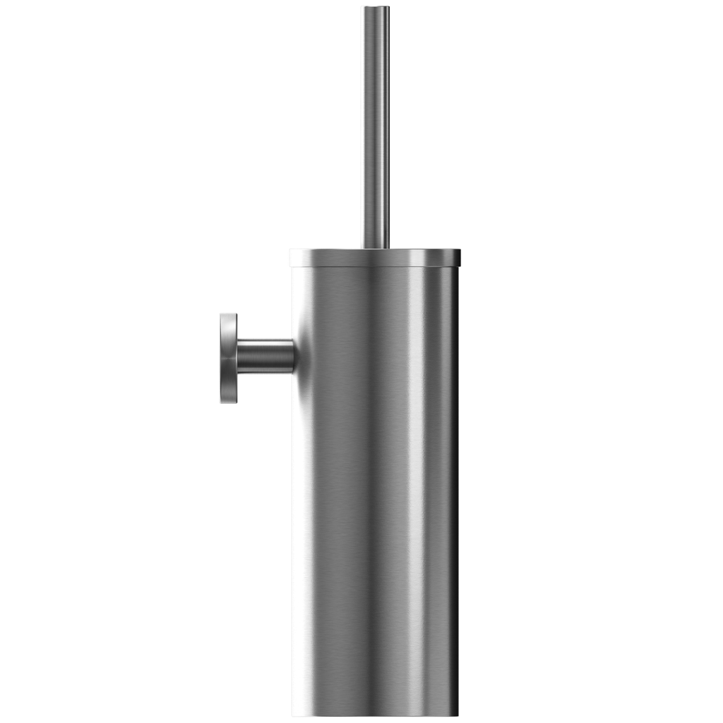 Duten ensemble porte-brosse WC fixation murale, finition Ståljus