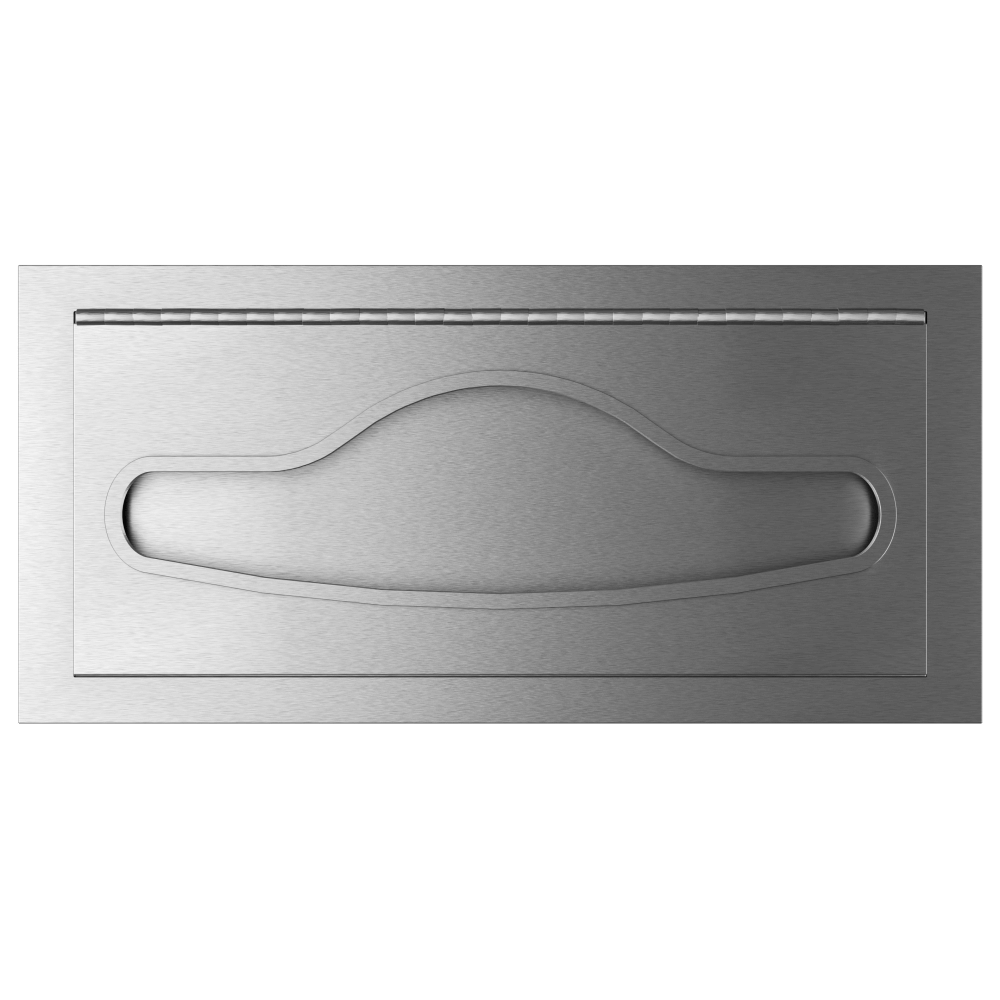 Duten distributeur essuie-mains encastré à ressort, finition Edstal