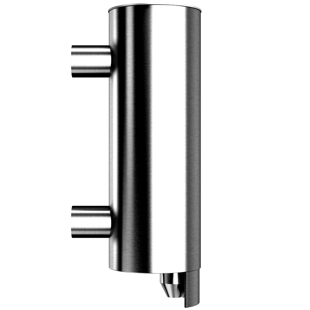Duten distributeur de savon mural, inox brillant