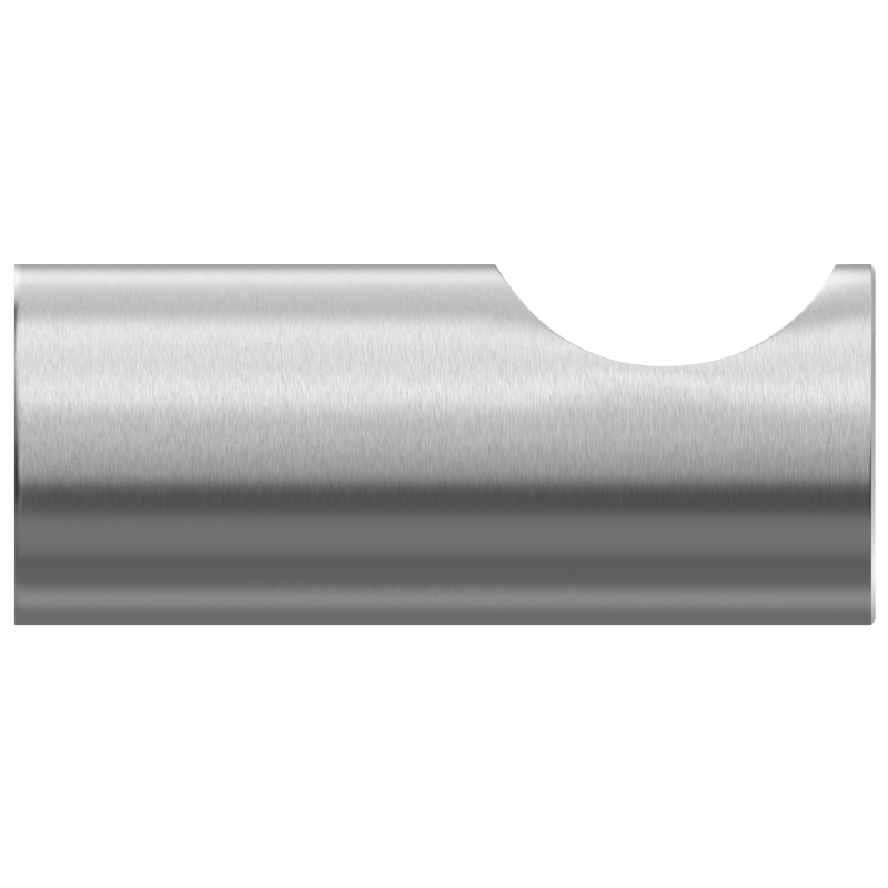 Duten patère individuelle, inox brossé