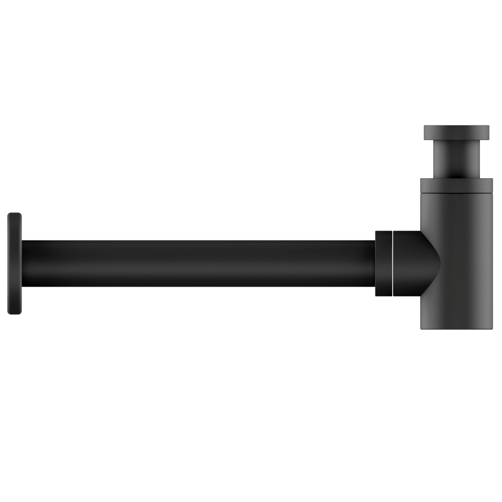 Duten siphon de vidage rond, finition Koveta