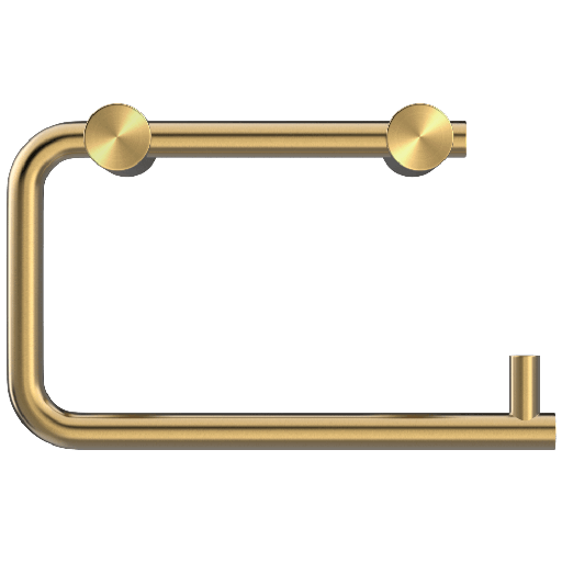 AP - Duten porte rouleau papier hygiénique acier inoxydable, finition PVD Iflusse