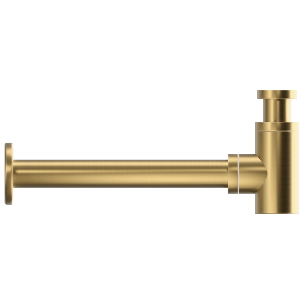 Duten siphon de vidage rond, finition PVD Iflusse