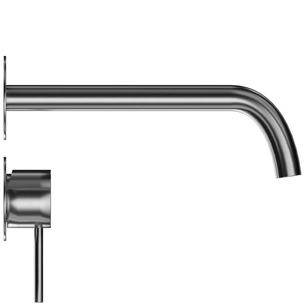 Duten mitigeur mural monocommande, finition Edstal