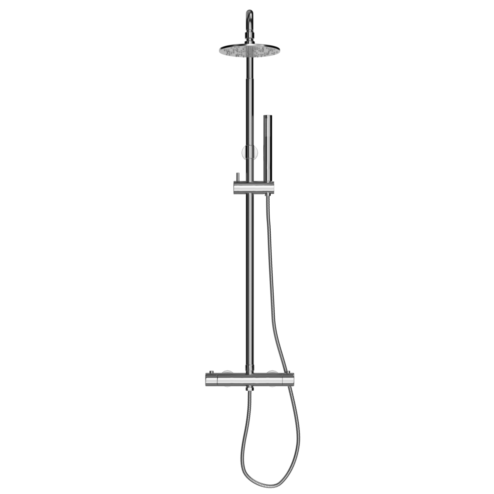 Duten colonne de douche avec mitigeur thermostatique, finition Edstal