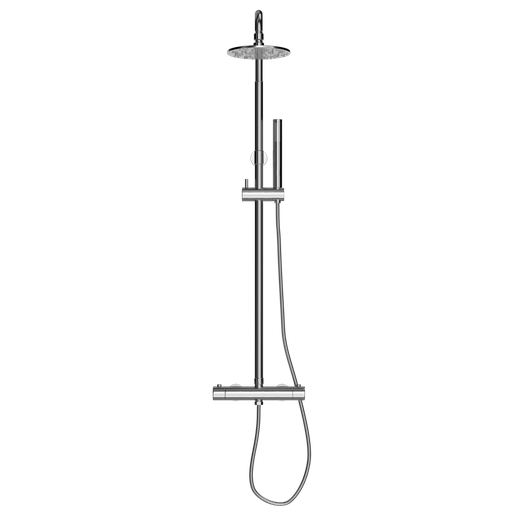 Duten colonne de douche avec mitigeur thermostatique, finition Edstal