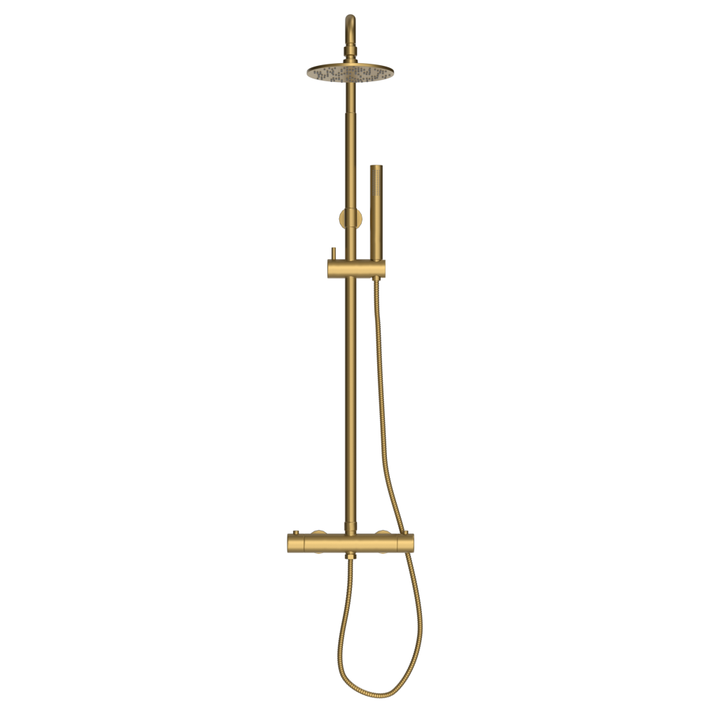 Duten colonne de douche thermostatique, finition Iflusse