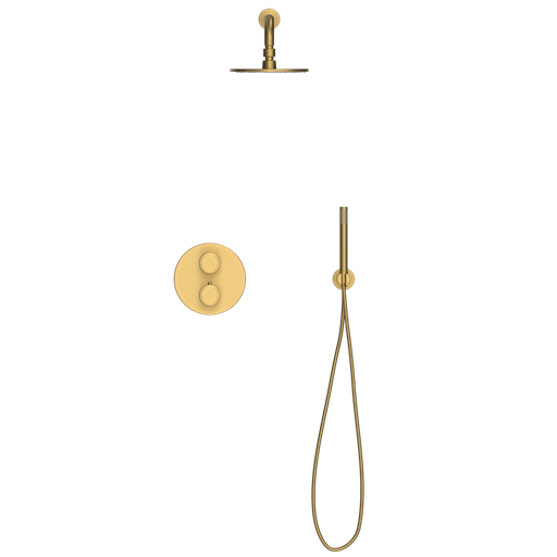 Duten mitigeur de douche thermostatique à encastrer, finition PVD Iflusse