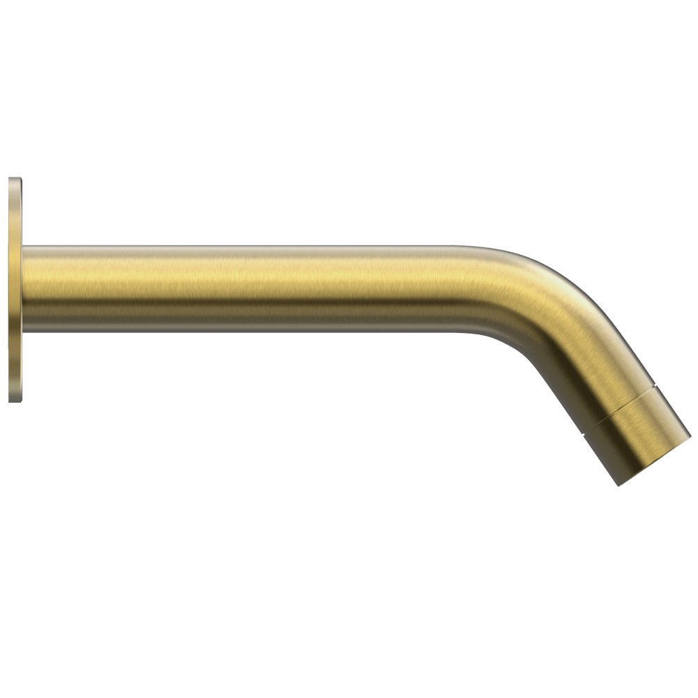 Duten robinet automatique mural, acier inoxydable 316L, finition PVD Iflusse