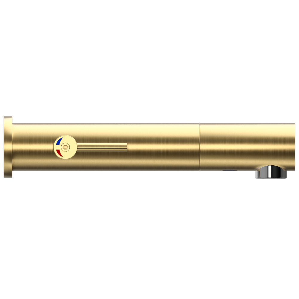 AP - Duten mitigeur automatique L220mm, installation encastrée, finition PVD Iflusse