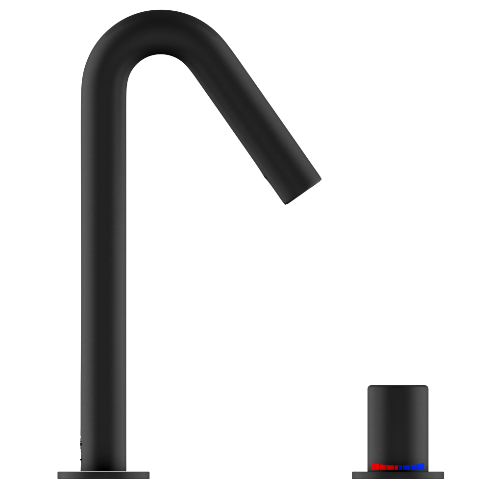 AP - Duten mitigeur automatique sur plage, noir mat