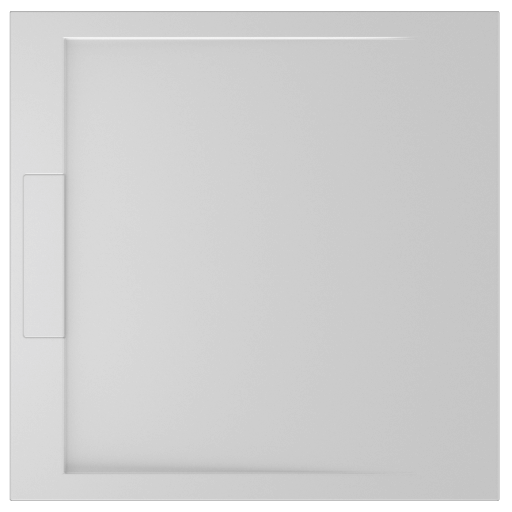 Receveur de douche Solid Surface 90x90cm, blanc mat