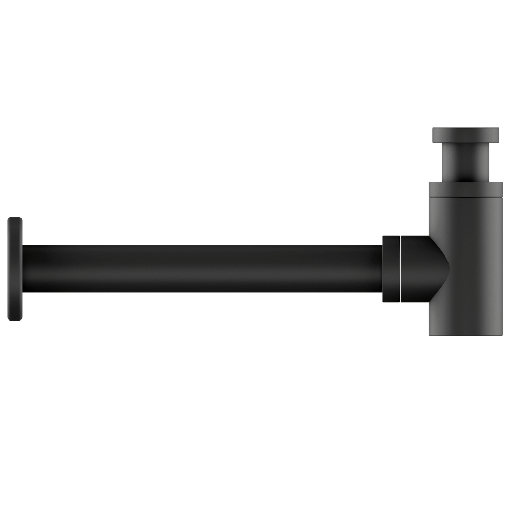 Duten siphon de vidage rond, finition Koveta