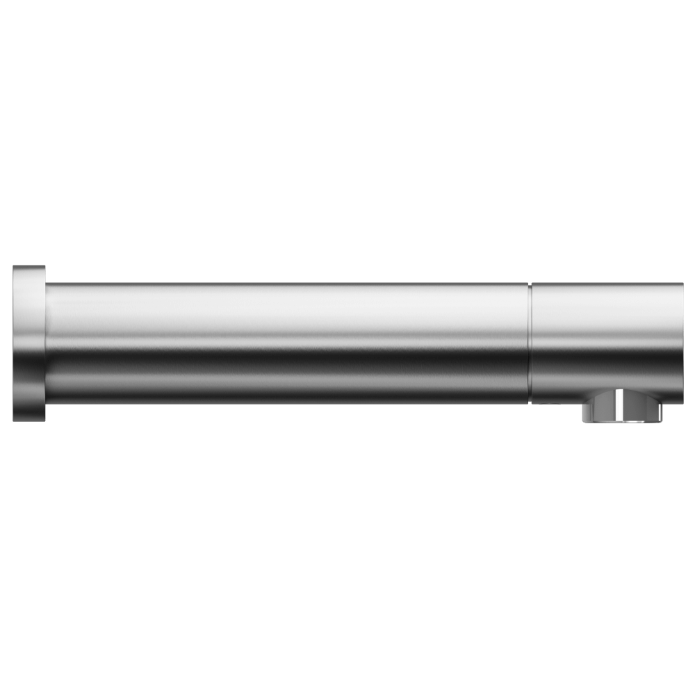 AP - Duten robinet automatique L170mm, installation encastrée, inox brossé