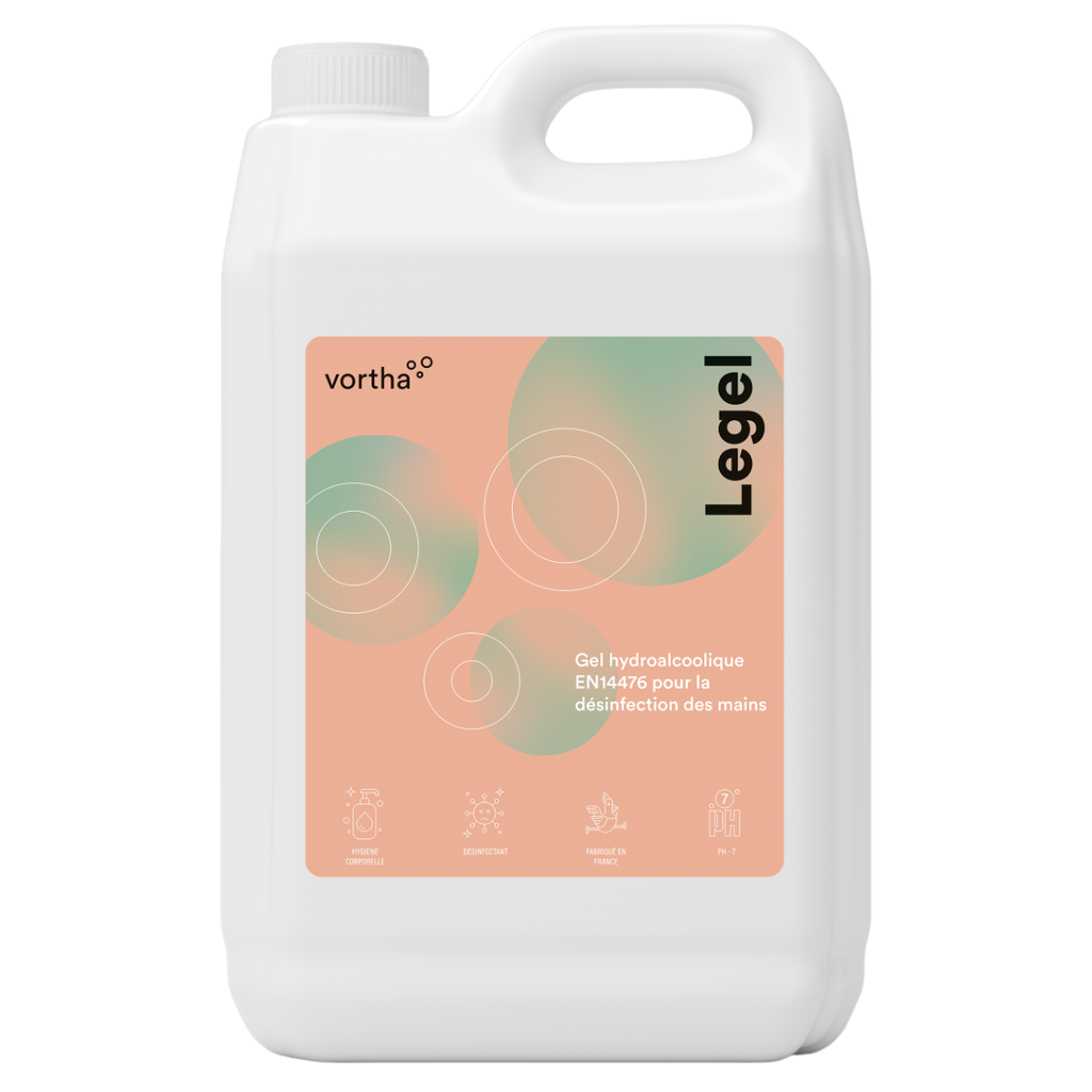 Vortha LEGEL, Gel hydroalcoolique antiseptique / 5L