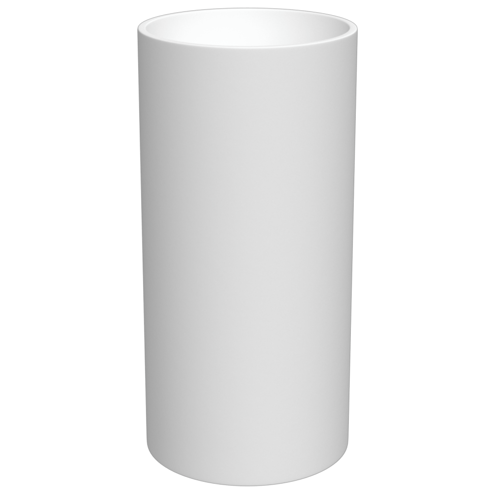 [700200] Vasque totem Solid Surface Ø40cm, blanc mat