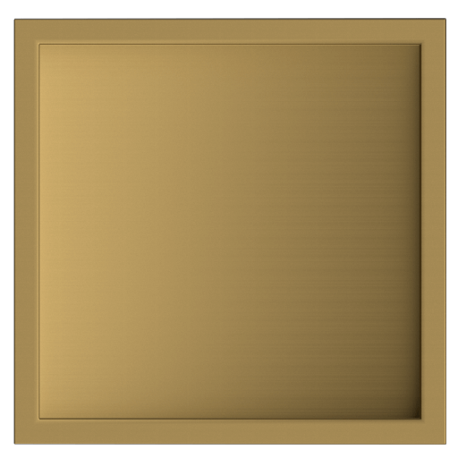Duten niche encastrable murale 30x30cm, finition PVD Iflusse